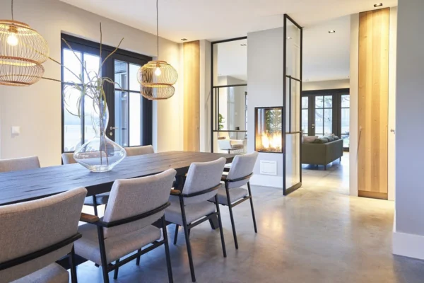 Modern Interior Pivot Door Installation Design in Denver