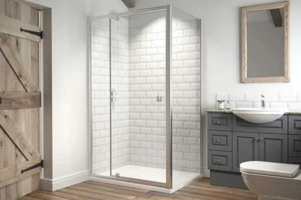 Pivot Shower Door Installation Design in Denver CO - The Install Company
