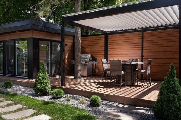 Smart Pergola Systems with Automated Shade and Weather Protection - The Install Company